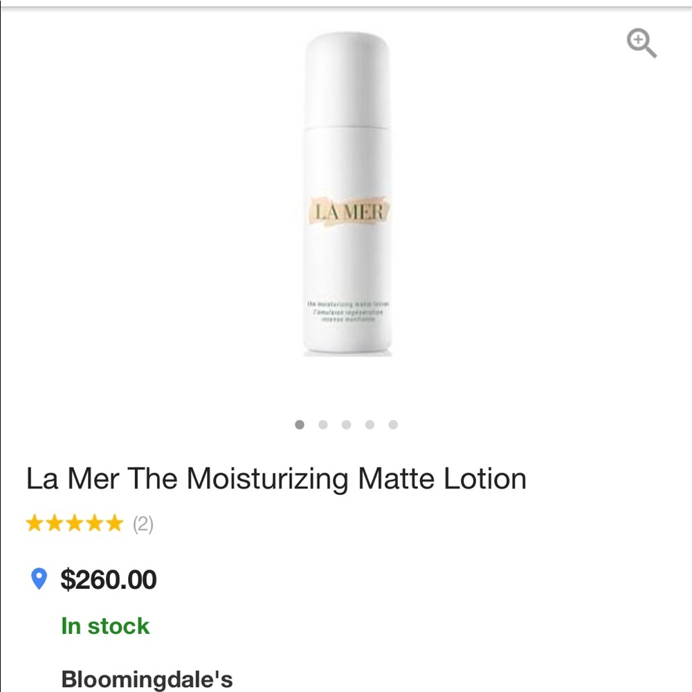 La Mer Moisturizing Matte Lotion